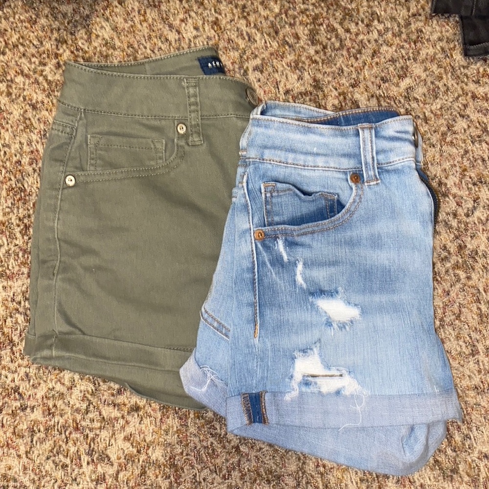 AEROPOSTALE denim Jean shorts bundle!
